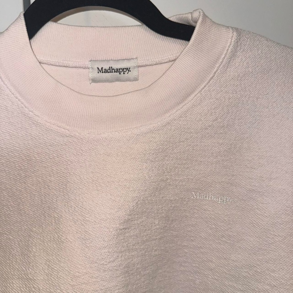 Madhappy Light Pink Embroidered Crewneck